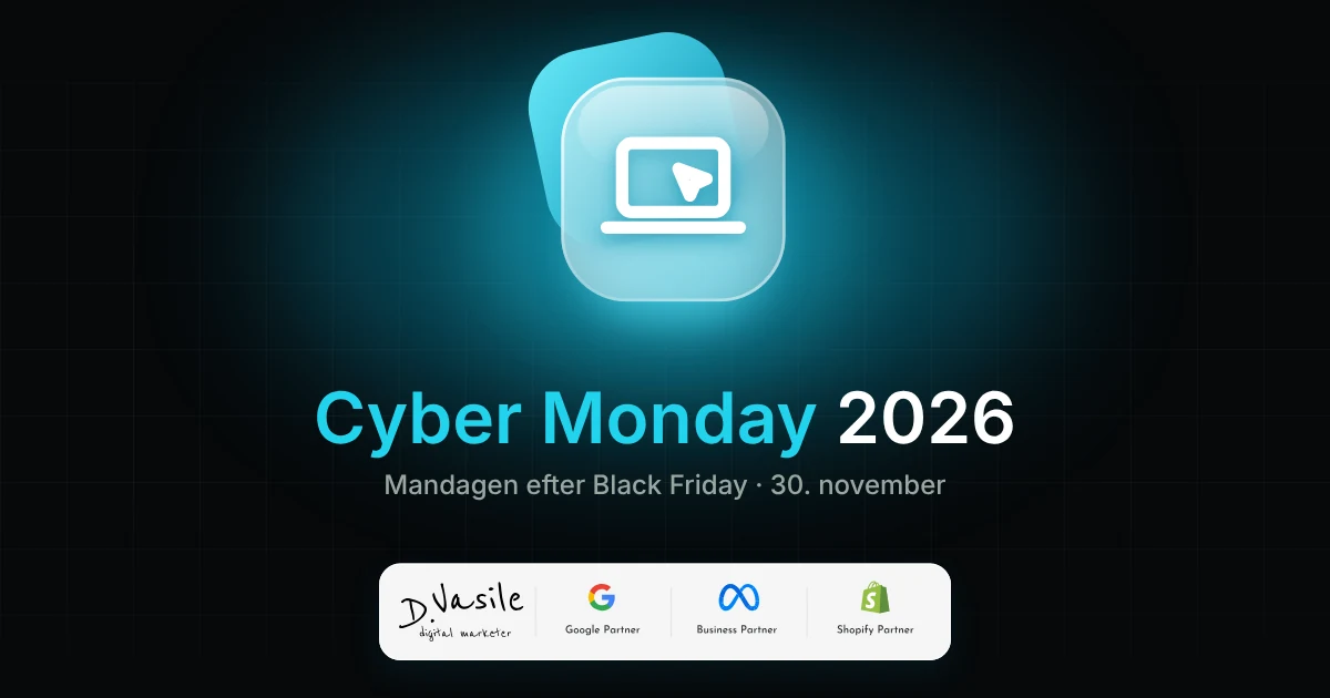 Cyber Monday 2026: lønnen kommer mandag. Sådan udnytter din webshop dagen