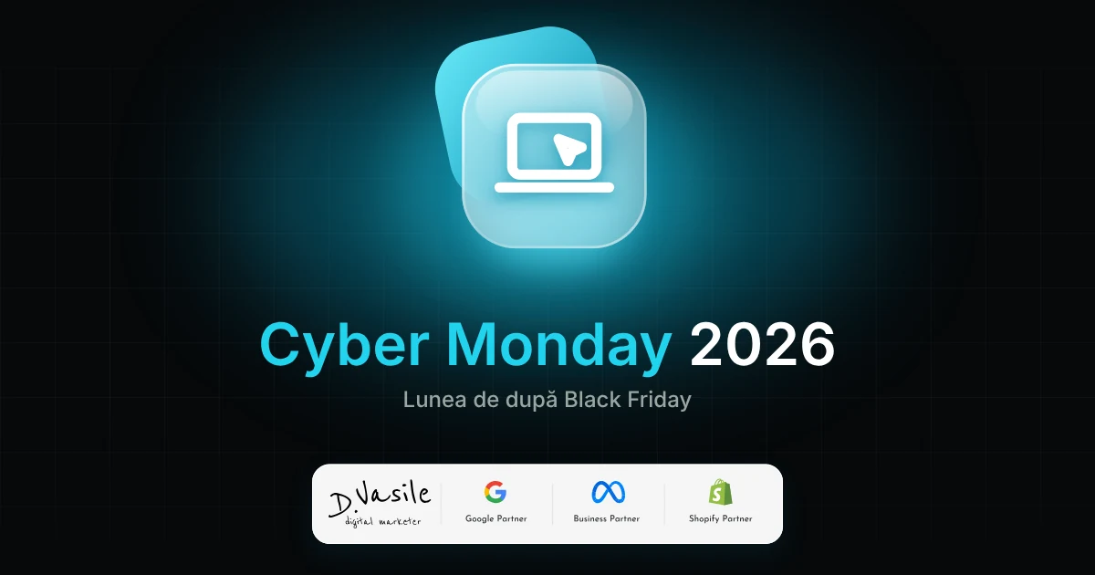 Cyber Monday 2026: cum folosești lunea de după Black Friday fără să-ți arzi marja