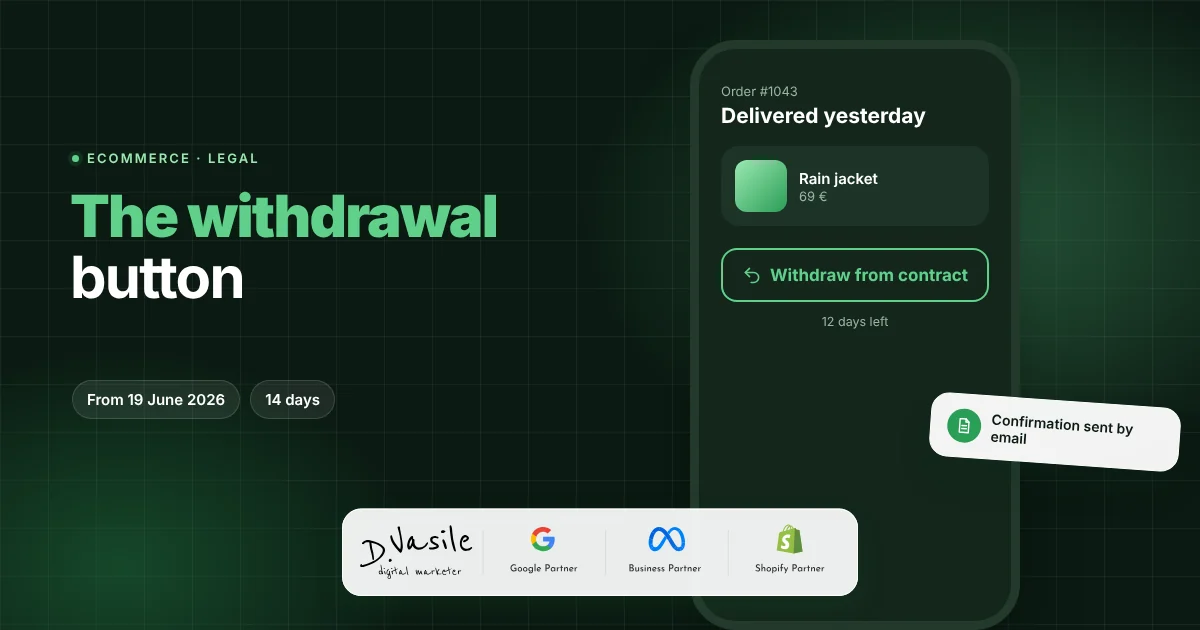 The withdrawal button: what the new EU rule requires from online stores
