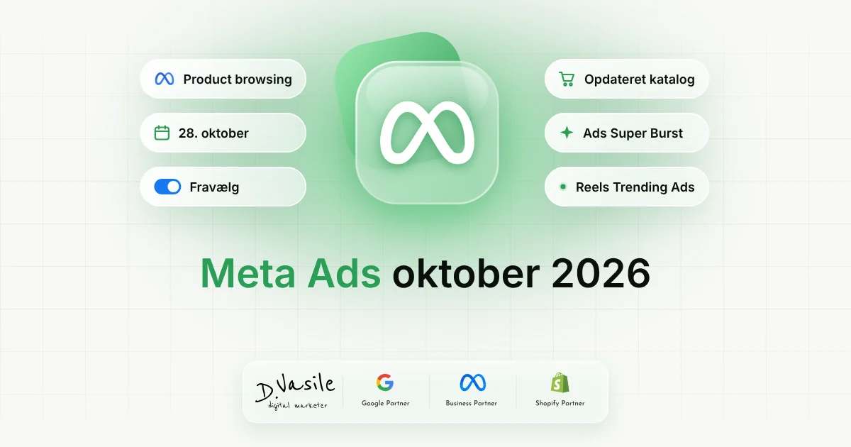 Meta slår product browsing til den 28. oktober: hvad det betyder for din webshop