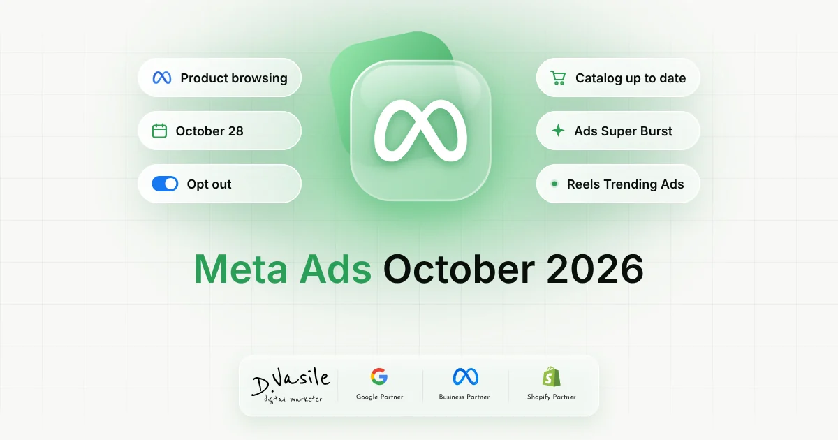 Meta switches on product browsing on October 28: what it means for your store