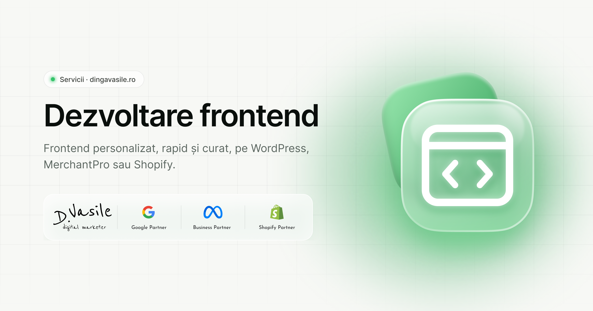 Frontend development